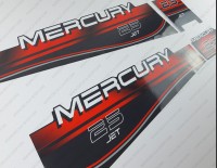 Mercury 25HP Two Stroke 1996-1998 JET Outboard Decal Kit
